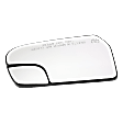 Passenger Side Mirror Glass, Heated, With Blind Spot Glass, Convex, With Backing Plate and Blind Spot Glass