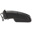 2015 Chevrolet Equinox LTZ - Driver Side Mirror, Original Equipment On 10-13 Models and 14-14 LTZ Model, Fits 15-17 Models, Power Adjust, Heated, Chrome, Manual Folding, No Signal Light, With Blind Spot Glass, With Memory, No Puddle Light, No Auto-Dimming
