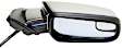 Passenger Side Mirror, Power Adjust, Heated, Manual Folding, Chrome, No Signal Light, With Memory, No Puddle Light, No Auto-Dim, With Blind Spot Glass