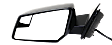 Driver Side Mirror, Power Adjust, Manual Folding, Non-Heated, Textured Black, No Signal Light, No Memory, No Puddle Light, No Auto-Dimming, With Blind Spot Glass, 6 Cyl., 3.6L Engine