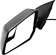 Driver Side Mirror, Power Adjust, Manual Folding, Non-Heated, Textured Black, No Signal Light, No Memory, No Puddle Light, No Auto-Dimming, With Blind Spot Glass, 6 Cyl., 3.6L Engine