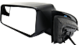 Driver Side Mirror, Power Adjust, Manual Folding, Non-Heated, Textured Black, No Signal Light, No Memory, No Puddle Light, No Auto-Dimming, With Blind Spot Glass, 6 Cyl., 3.6L Engine