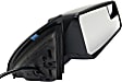 Passenger Side Mirror, Power Adjust, Manual Folding, Non-Heated, Paintable, No Signal Light, No Memory, No Puddle Light, No Auto-Dimming, With Blind Spot Glass, 6 Cyl., 3.6L Engine