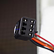 Passenger Side Mirror, Power, Non-Folding, Heated, Paintable, No Signal Light, No Memory, No Puddle Light, No Auto-Dimming, No Blind Spot Feature