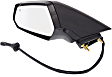 Driver Side Mirror, Power Adjust, Non-Folding, Heated, Paintable, No Signal Light, No Memory, No Puddle Light, No Auto-Dimming, No Blind Spot Feature