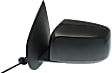 Driver Side Mirror, Power, Manual Folding, Non-Heated, Paintable, No Signal Light, No Memory, No Puddle Light, No Auto-Dimming, With Blind Spot Glass