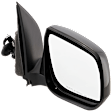 Passenger Side Mirror, Power Adjust, Manual Folding, Non-Heated, Paintable, No Signal Light, No Memory, No Puddle Light, No Auto-Dimming, No Blind Spot Feature