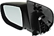 Driver Side Mirror, Manual Adjust, Manual Folding, Non-Heated, Textured Black, No Signal Light, No Memory, No Puddle Light, No Auto-Dimming, No Blind Spot Feature