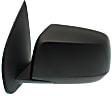 Driver Side Mirror, Manual Adjust, Manual Folding, Non-Heated, Textured Black, No Signal Light, No Memory, No Puddle Light, No Auto-Dimming, No Blind Spot Feature