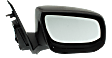 Passenger Side Mirror, Manual Adjust, Manual Folding, Non-Heated, Textured Black, No Signal Light, No Memory, No Puddle Light, No Auto-Dimming, No Blind Spot Feature