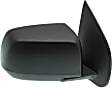 Passenger Side Mirror, Manual Adjust, Manual Folding, Non-Heated, Textured Black, No Signal Light, No Memory, No Puddle Light, No Auto-Dimming, No Blind Spot Feature