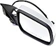 Passenger Side Mirror, Power Adjust, Heated, Manual Folding, Chrome, No Signal Light, No Memory, No Puddle Light, No Auto-Dim, No Blind Spot Feature