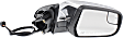 Passenger Side Mirror, Power Adjust, Heated, Manual Folding, Chrome, No Signal Light, No Memory, No Puddle Light, No Auto-Dimming, No Blind Spot Feature