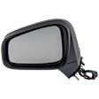 Driver Side Mirror, Power Adjust, Heated, Manual Folding, Paintable, No Signal Light, No Memory, No Puddle Light, No Auto-Dim, No Blind Spot Feature