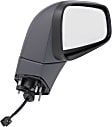 Passenger Side Mirror, Power Adjust, Heated, Manual Folding, Paintable, No Signal Light, No Memory, No Puddle Light, No Auto-Dim, No Blind Spot Feature