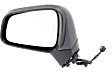 Driver Side Mirror, Power Adjust, Heated, Manual Folding, Paintable, No Signal Light, No Memory, No Puddle Light, No Auto-Dim, No Blind Spot Feature