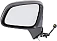 Driver Side Mirror, Power Adjust, Heated, Manual Folding, Paintable, No Signal Light, No Memory, No Puddle Light, No Auto-Dim, No Blind Spot Feature