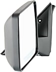 Driver Side Mirror, Manual Adjust, Manual Folding, Non-Heated, Paintable, No Signal Light, No Memory, No Puddle Light, No Auto-Dimming, No Blind Spot Feature