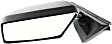 Driver Side Mirror, Manual Adjust, Manual Folding, Non-Heated, Paintable, No Signal Light, No Memory, No Puddle Light, No Auto-Dimming, No Blind Spot Feature