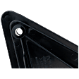 Passenger Side Mirror, Manual Adjust, Manual Folding, Non-Heated, Textured Black, No Signal Light, No Memory, No Puddle Light, No Auto-Dimming, No Blind Spot Feature