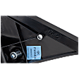Passenger Side Mirror, Manual Adjust, Manual Folding, Non-Heated, Textured Black, No Signal Light, No Memory, No Puddle Light, No Auto-Dimming, No Blind Spot Feature