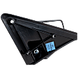 Passenger Side Mirror, Manual Adjust, Manual Folding, Non-Heated, Textured Black, No Signal Light, No Memory, No Puddle Light, No Auto-Dimming, No Blind Spot Feature