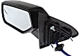Driver Side Mirror, Power Adjust, Heated, Manual Folding, Paintable, No Signal Light, No Memory, No Puddle Light, No Auto-Dimming, With Blind Spot Glass