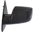 Driver Side Mirror, Power Adjust, Heated, Manual Folding, Paintable, No Signal Light, No Memory, No Puddle Light, No Auto-Dimming, With Blind Spot Glass