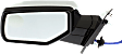 Driver Side Mirror, Power, Manual Folding, Heated, Chrome, No Signal Light, No Memory, No Puddle Light, No Auto-Dimming, With Blind Spot Glass