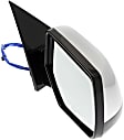 Passenger Side Mirror, Power, Manual Folding, Heated, Chrome, No Signal Light, No Memory, No Puddle Light, No Auto-Dimming, No Blind Spot Feature