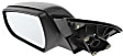Driver Side Mirror, Power Adjust, Non-Folding, Heated, Paintable, No Signal Light, No Memory, No Puddle Light, No Auto-Dimming, No Blind Spot Feature