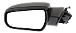 2013-2015 Chevrolet Malibu - Driver Side Mirror, Power Adjust, Non-Folding, Heated, Textured Black, In-housing Signal Light, With memory, No Puddle Light, No Auto-Dimming, No Blind Spot Feature