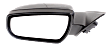 Driver Side Mirror, Power Adjust, Manual Folding, Heated, Paintable, In-housing Signal Light, With memory, No Puddle Light, No Auto-Dimming, No Blind Spot Feature