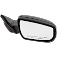 Passenger Side Mirror, Power Adjust, Manual Folding, Heated, Paintable, In-housing Signal Light, With memory, No Puddle Light, No Auto-Dimming, No Blind Spot Feature