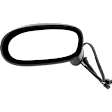 Driver Side Mirror, Power Adjust, Non-Folding, Heated, Paintable, No Signal Light, With memory, No Puddle Light, Auto-Dimming, and Blind Spot Feature, For Models Without Satellite Radio