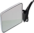 Driver Side Mirror, Manual Adjust, Manual Folding, Non-Heated, Chrome, No Signal Light, No Memory, No Puddle Light, No Auto-Dimming, No Blind Spot Feature
