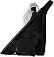 Passenger Side Mirror, Manual Adjust, Manual Folding, Non-Heated, Chrome, No Signal Light, No Memory, No Puddle Light, No Auto-Dimming, No Blind Spot Feature