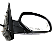 2013 Chevrolet Avalanche Black Diamond LTZ - Passenger Side Mirror, Power Adjust, Heated, Chrome, Power Folding, In-glass Signal Light, No Blind Spot Feature, With Memory, With Puddle Light, No Auto-Dimming