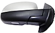 2013 Chevrolet Avalanche Black Diamond LTZ - Passenger Side Mirror, Power Adjust, Heated, Chrome, Power Folding, In-glass Signal Light, No Blind Spot Feature, With Memory, With Puddle Light, No Auto-Dimming