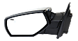 Driver Side Mirror, Manual Adjust, Non-Heated, Manual Folding, Chrome, No Signal Light, No Memory, No Puddle Light, No Auto-Dim, No Blind Spot Feature