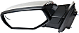 Driver Side Mirror, Manual Adjust, Non-Heated, Manual Folding, Chrome, No Signal Light, No Memory, No Puddle Light, No Auto-Dim, No Blind Spot Feature