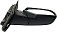 2014-2018 Chevrolet Silverado 1500 - Passenger Side Mirror, Manual Adjust, Non-Heated, Manual Folding, Paintable, No Signal Light, Without Memory Recall, No Puddle Light, No Auto-Dimming, No Blind Spot Feature