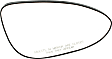 Passenger Side Mirror Glass, Non-Heated, No Blind Spot Feature