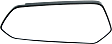 Driver Side Mirror Glass, Non-Heated, No Blind Spot Feature No Auto-Dimming