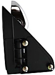 Driver Side Mirror, Manual Adjust, Manual Folding, Non-Heated, Chrome, No Signal Light, No Memory, No Puddle Light, No Auto-Dimming, No Blind Spot Feature