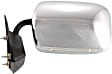 Driver Side Mirror, Manual Adjust, Manual Folding, Non-Heated, Chrome, No Signal Light, No Memory, No Puddle Light, No Auto-Dimming, No Blind Spot Feature