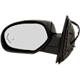 2011 Chevrolet Suburban 1500 LT - Driver Side Mirror, Power Adjust, Heated, Textured Black, Power Folding, In-glass Signal Light, With Blind Spot Detection in Glass, With Memory, With Puddle Light, No Auto-Dimming