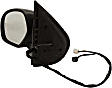 2011 Chevrolet Suburban 1500 LT - Driver Side Mirror, Power Adjust, Heated, Textured Black, Power Folding, In-glass Signal Light, With Blind Spot Detection in Glass, With Memory, With Puddle Light, No Auto-Dimming