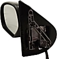 2011 Chevrolet Suburban 1500 LT - Driver Side Mirror, Power Adjust, Heated, Textured Black, Power Folding, In-glass Signal Light, With Blind Spot Detection in Glass, With Memory, With Puddle Light, No Auto-Dimming