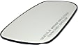 Passenger Side Mirror Glass, Non-Heated, No Blind Spot Feature